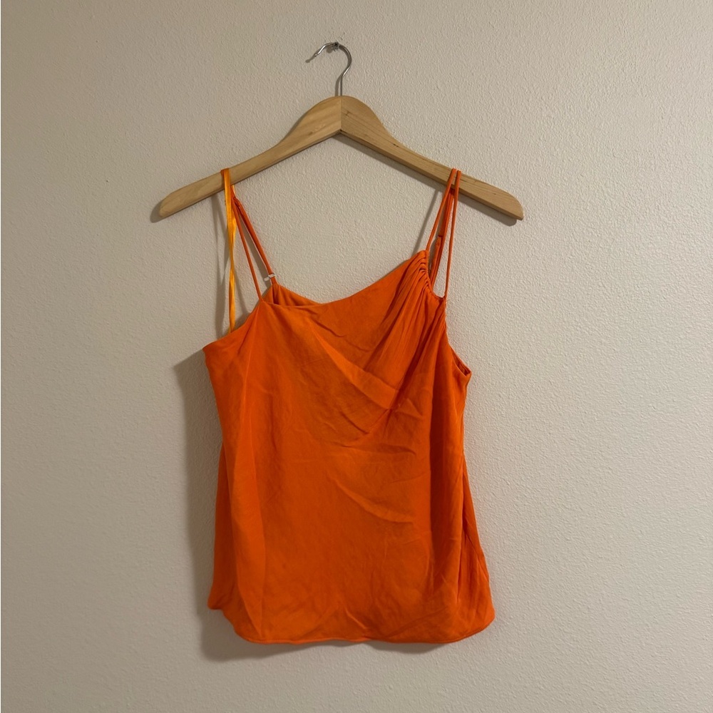 Naked Zebra Vibrant Orange Camisole Top